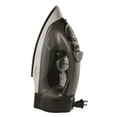 Brentwood Steam Iron With Retractable Cord Black