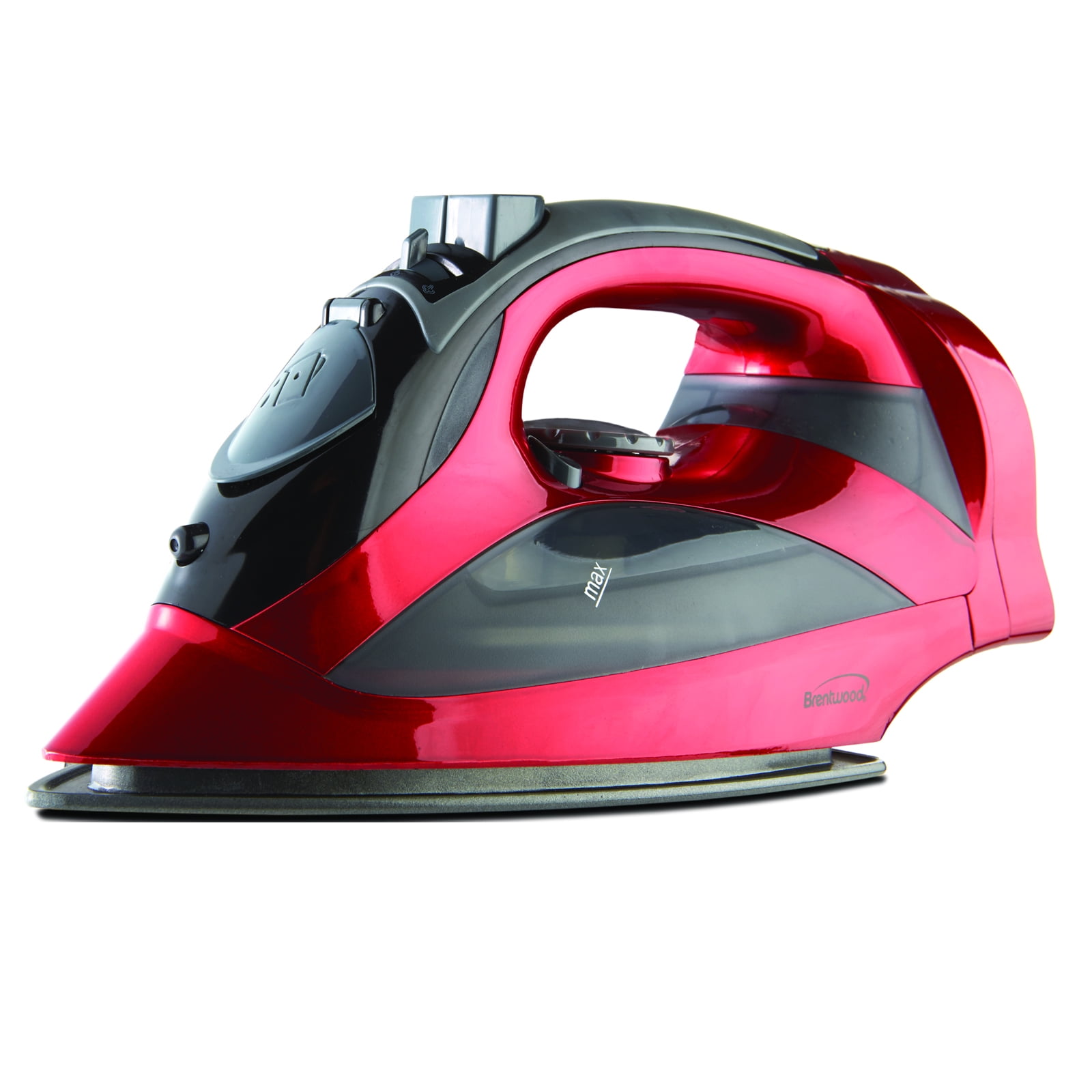 Brentwood Steam Iron with Retractable Cord; Red 6/Pack (MPI