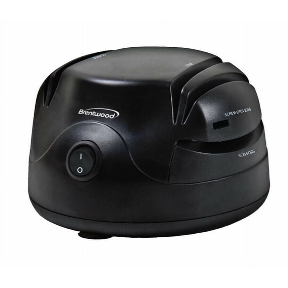Brentwood TS-1002 Knife and Tool Sharpener Black 2 Stage Sharpening System