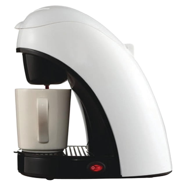 Brentwood TS112 Single Cup Coffee Maker White