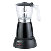 Brentwood 6-Cup Electric Moka Pot Espresso Machine, Black