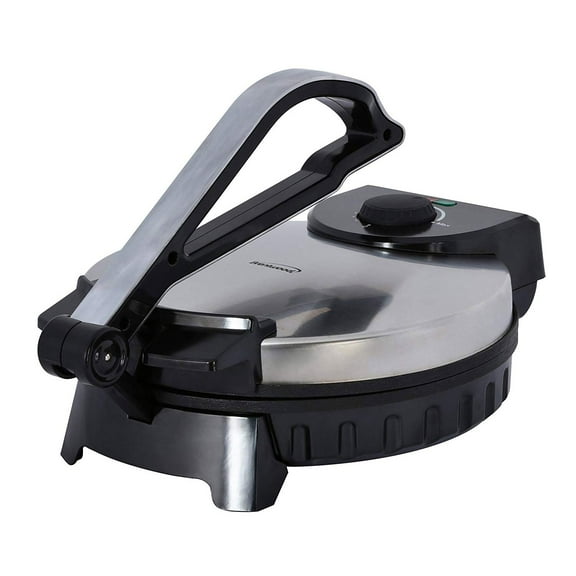 Brentwood Appliances TS-128 Stainless Steel Non-Stick Electric Tortilla Maker, 10-Inch