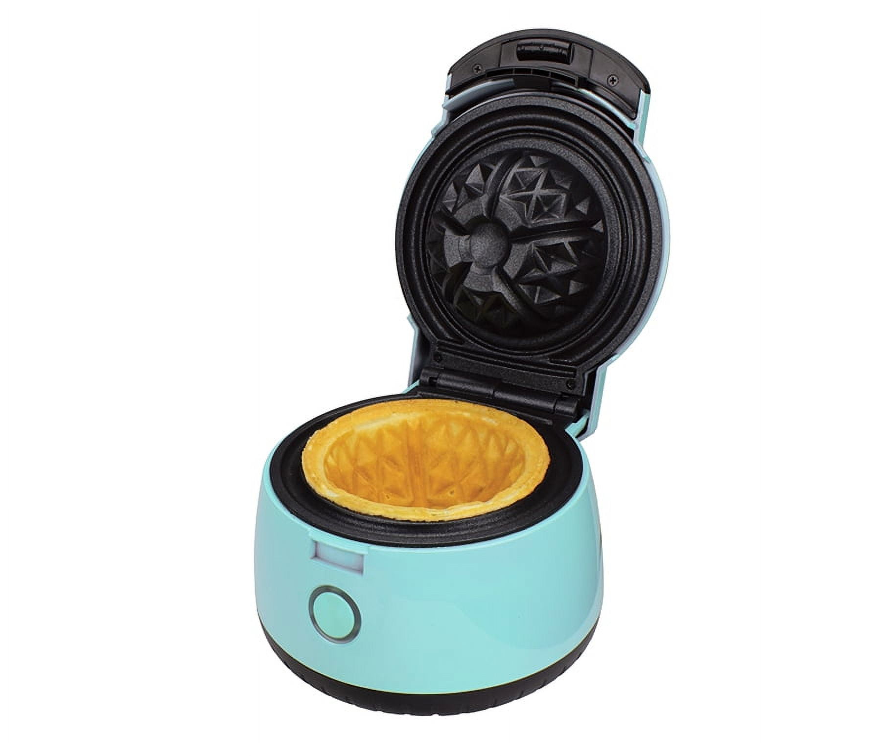 Brentwood TS-1401BL Single Bowl Mini Waffle Maker Blue 750W