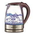 thumbnail image 1 of Brentwood Appliances KT-1900PR Tempered Glass Tea Kettles, 1.7-Liter, Purple, 1 of 6