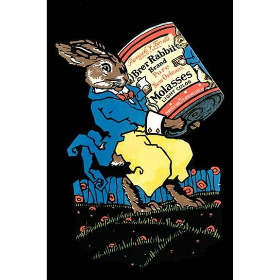 Brer Rabbit Brand Molasses-Fine Art Canvas Print (20" x 30")