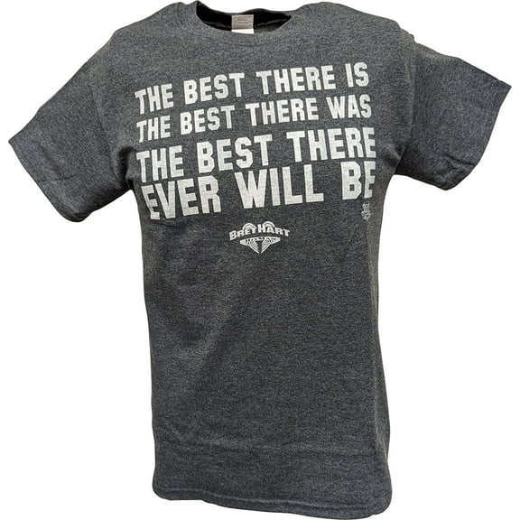 Bret Hart Best There Is Was Ever Will Be Mens T-shirt S
