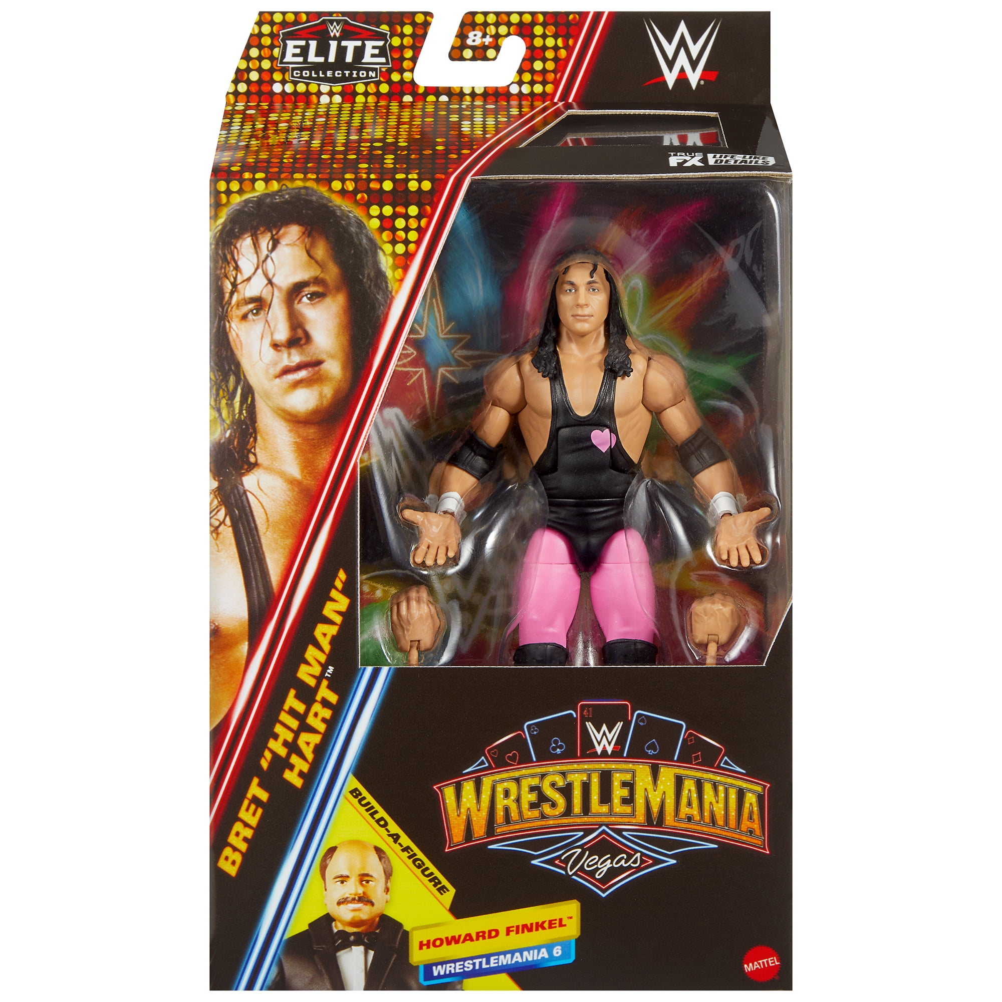 Bret Hart - WWE Elite WrestleMania 41 Mattel WWE Toy Wrestling Action Figure