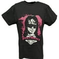 thumbnail image 1 of Bret Hitman Hart Profile WWE Mens Black T-shirt 4XL, 1 of 4