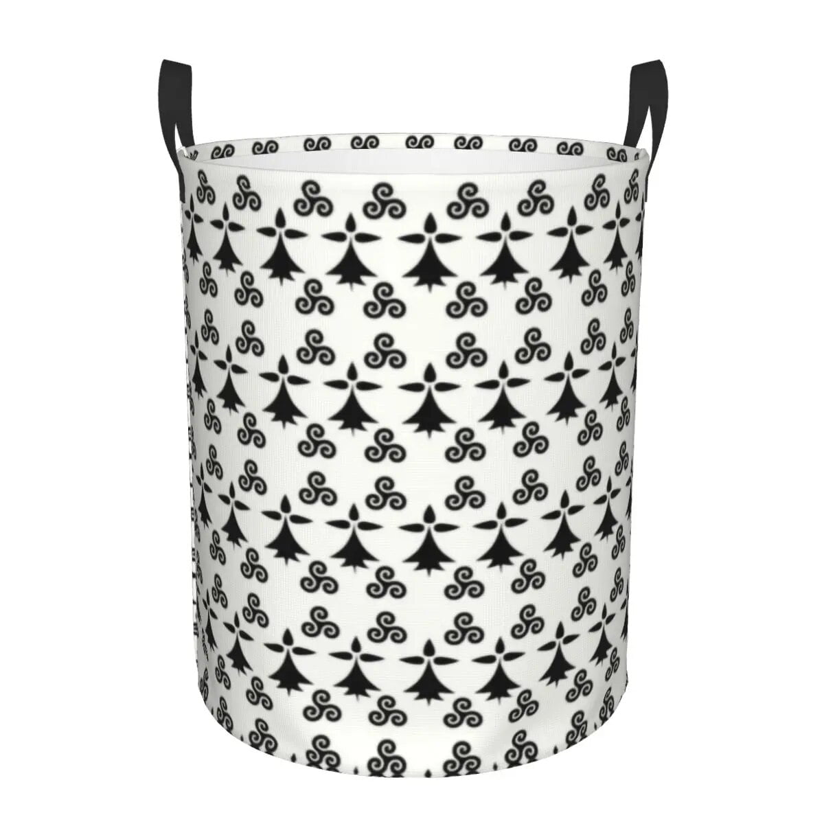 Bretagne United Flag Map Laundry Basket Foldable Breizh Breton Map ...