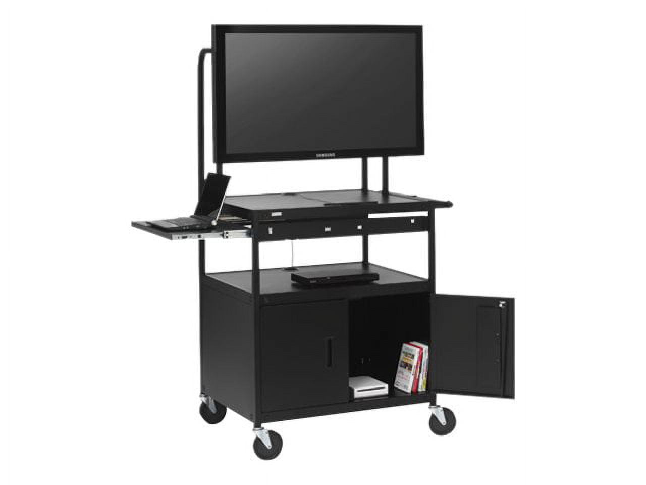 Bretford Basics FP42MULCE5BK Flat Panel Cart