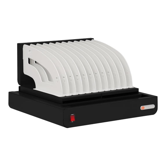 Bretford Cube Micro Tray TVT10AC - Mounting component (cart tray) - for 10 notebooks/tablets - black
