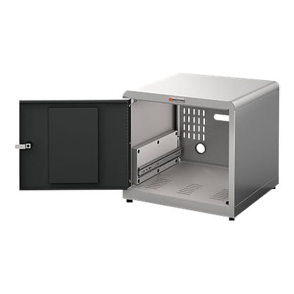 Bretford PowerSync Pro Cabinet Chassis PSPROCABL-PMCK - Cabinet unit - for cellular phone / tablet - steel - platinum, charcoal