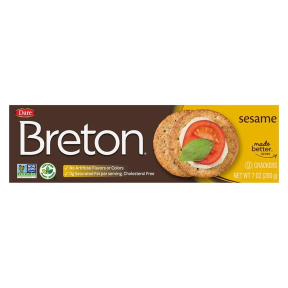Dare Breton Sesame Crackers 7 oz