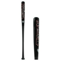 Brett Bros. Thunder Bamboo/Maple Wood ASA Slow Pitch Softball Bat: SST500 Black/Red