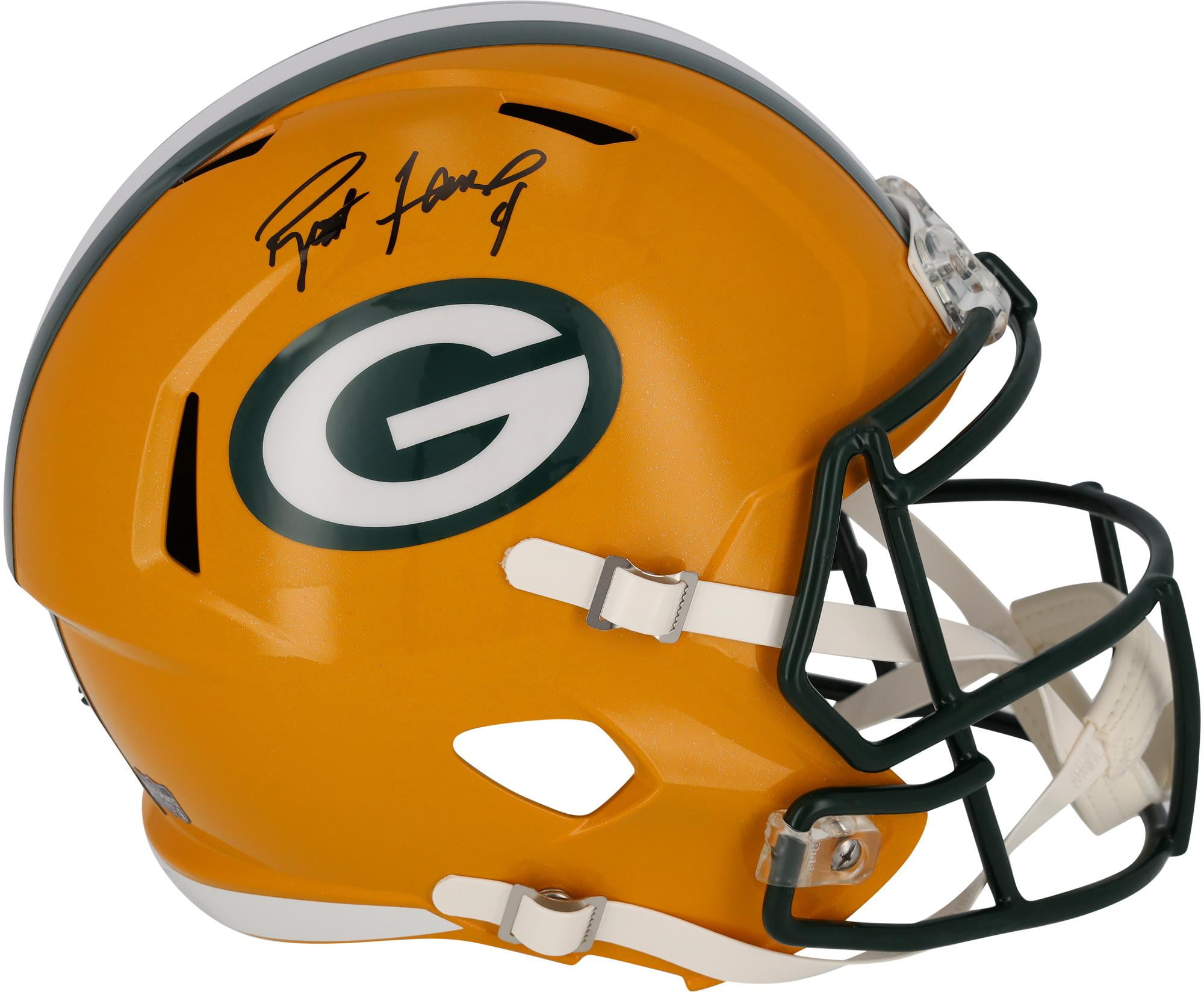 Brett Favre Green Bay Packers Autographed Riddell Speed Replica Helmet - Fanatics Authentic Certified