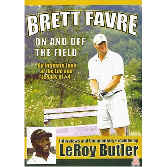 Brett Favre: On and Off the Field [DVD] NEW