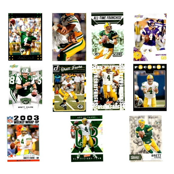 Brett Favre Trading Cards Set