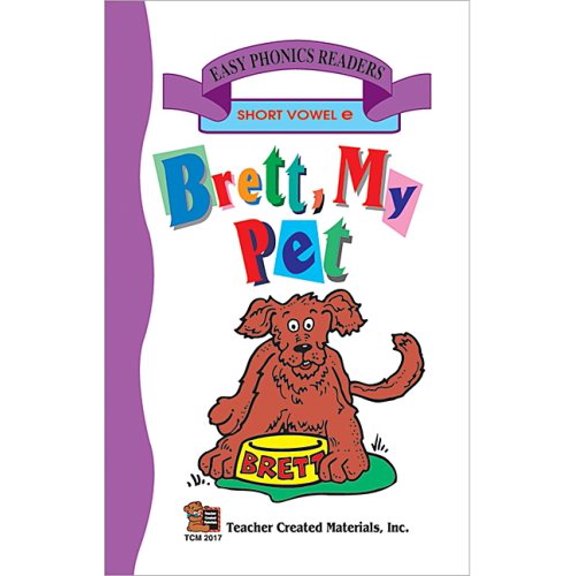 Pre-Owned Brett My Pet (Short E) Easy Reader (Paperback) 1576900177 9781576900178