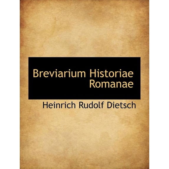 Breviarium Historiae Romanae (Paperback)