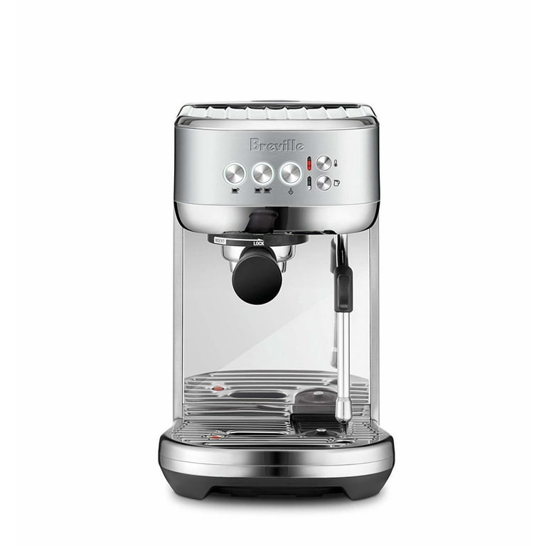 最高の Free Shipping! Breville BES500BSS Bambino Plus Espresso コーヒーメーカー・エスプレッソマシン