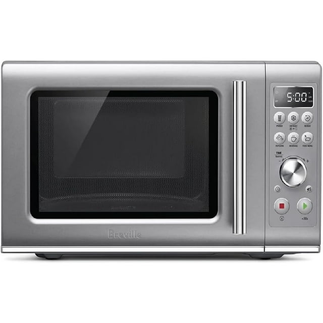 Breville BMO650SIL1BUC1 The Compact Wave Soft Close Microwave