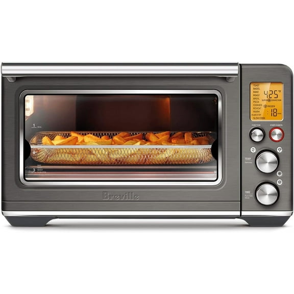 Breville BOV860BST Smart Oven Air Fryer and Convection Oven, Black Stainless Steel