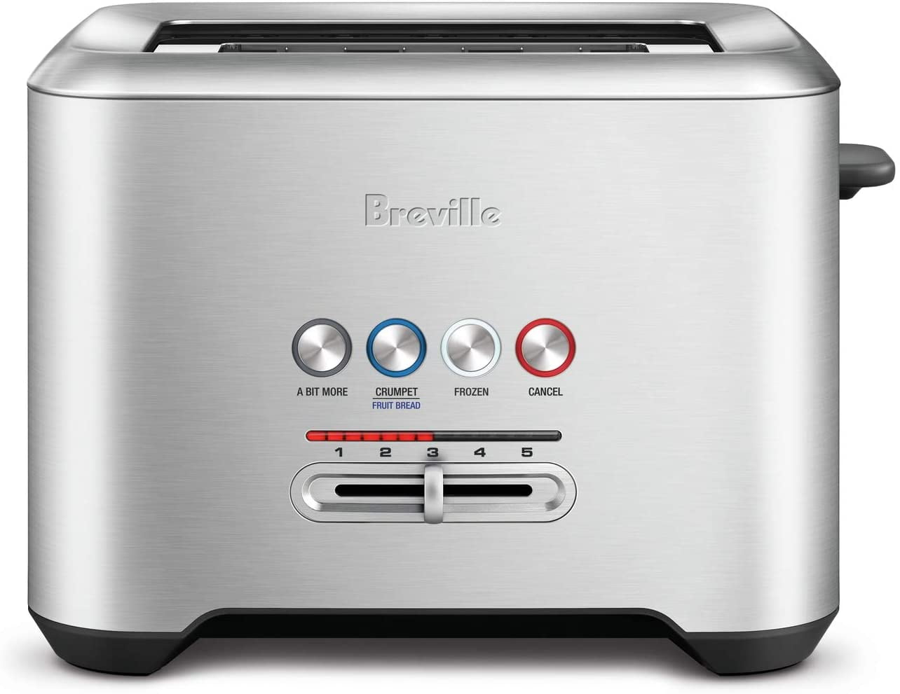 Breville BTA720XL Bit More 2Slice Toaster, Brushed Stainless Steel