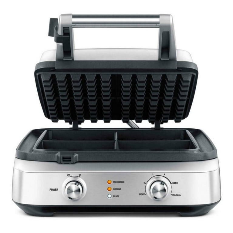 Breville BWM604BSS Smart Waffle 4-Slice Waffle Maker Breville BWM604BSS Smart Waffle 4-Slice Waffle Maker
