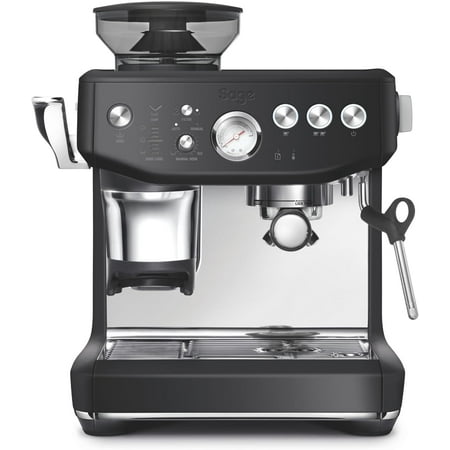 Breville - the Barista Express Impress Espresso Machine - Black Truffle