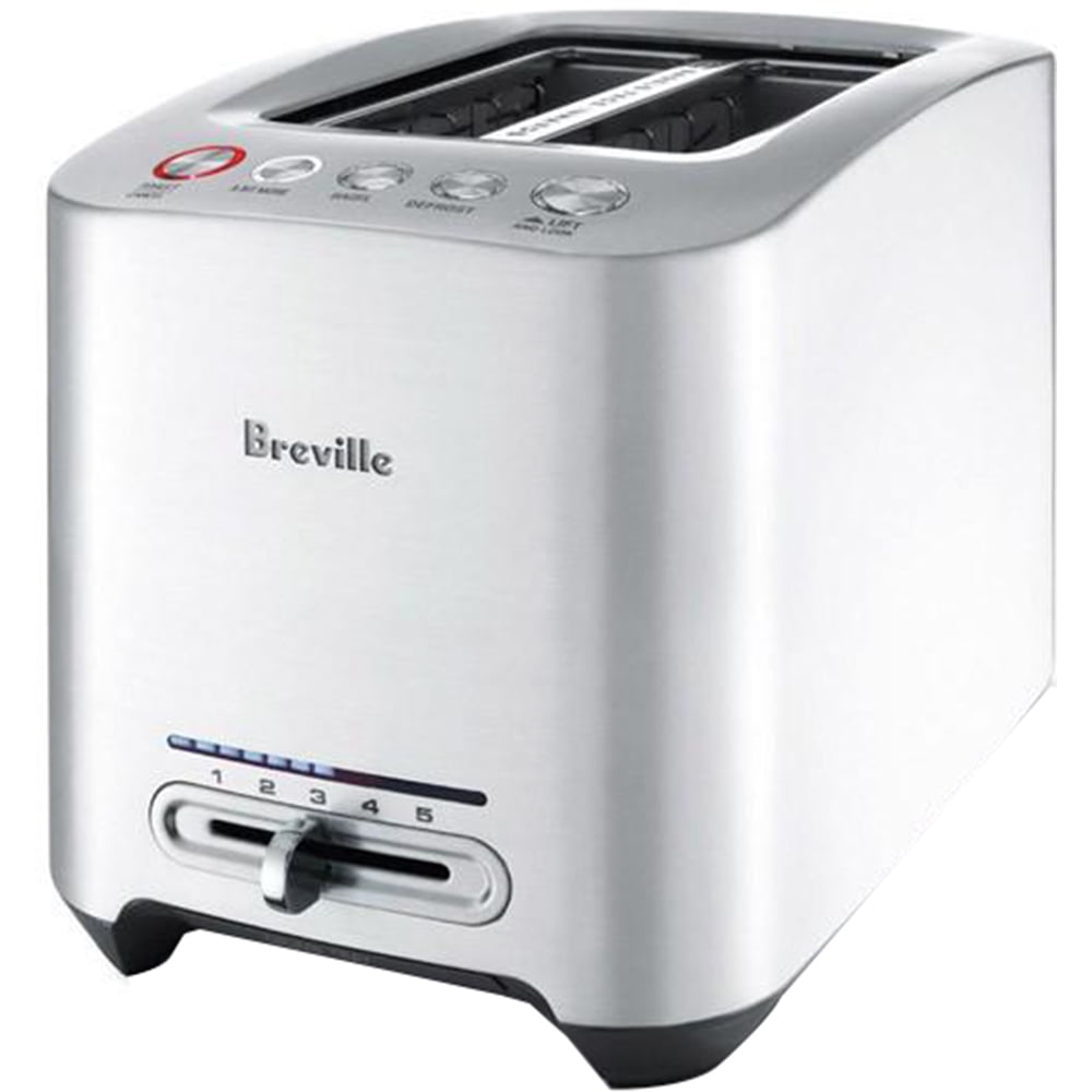 Premium Levella 2-Slice Anti-Jam Toaster White (pt231b)