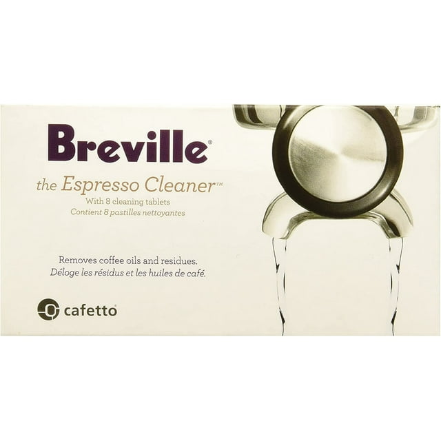 Breville Espresso Cleaning Tablets, BEC250, White (8 pack)