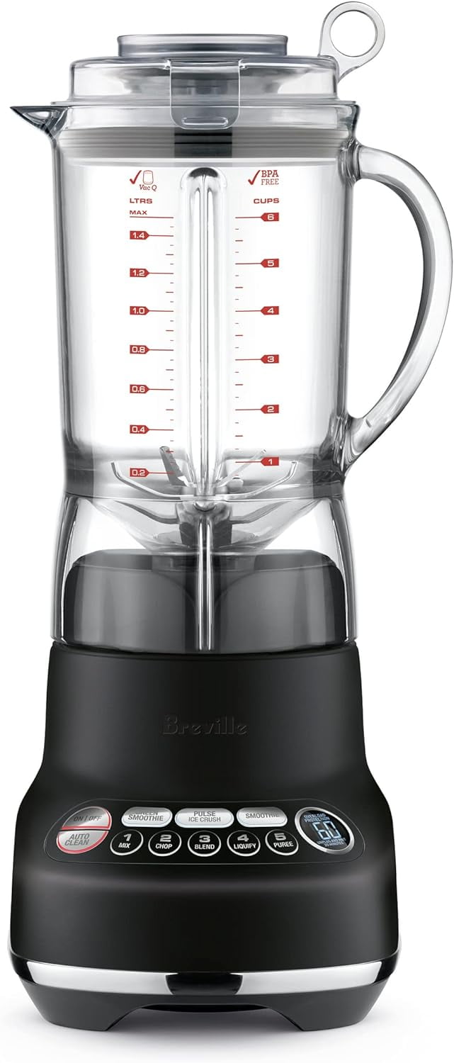 Breville Fresh and Furious Blender BBL620BTR, Black Truffle