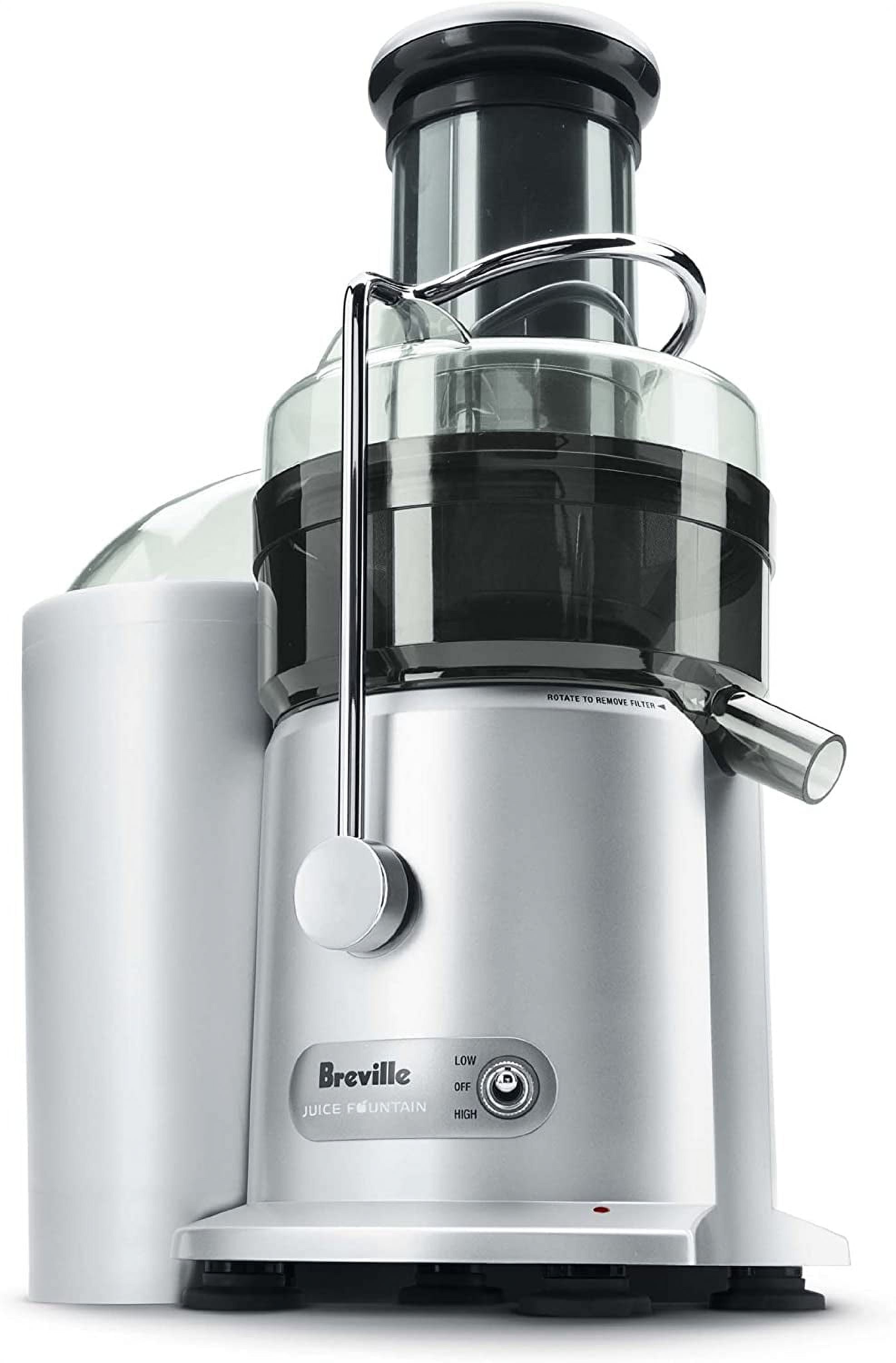 Breville JE98XL Multi-Speed Juicer Machine, Fruit and Breville JE98XL Multi-Speed Juicer Machine, Fruit and