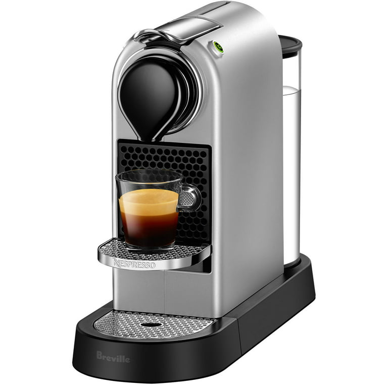 Breville Nespresso Citiz Single-Serve Espresso Machine in Silver