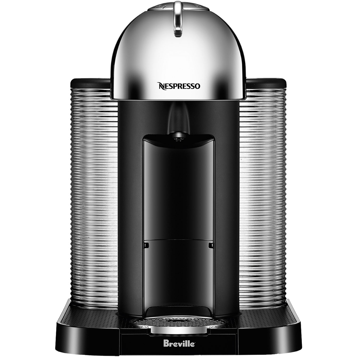 Breville Nespresso Vertuo Coffee & Espresso Single-Serve Machine in Chrome - image 1 of 9