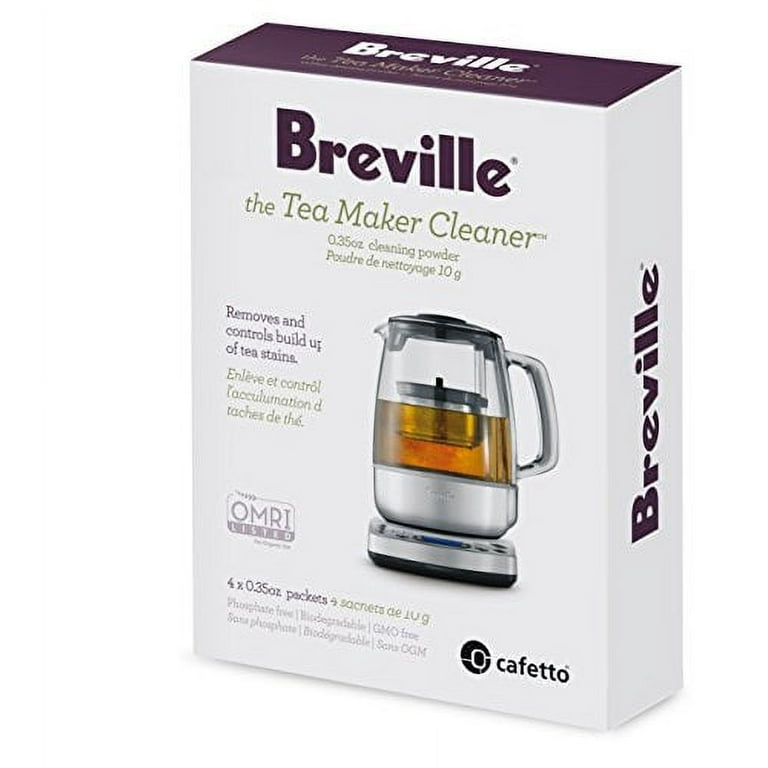 Breville BTM100 Tea Maker Cleaner Revive Organic Cleaner for Breville  BTM800XL Tea Maker White