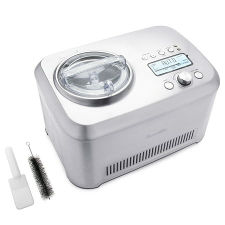 Breville - the Smart Scoop 1.5 Quart Ice Cream Maker - Silver