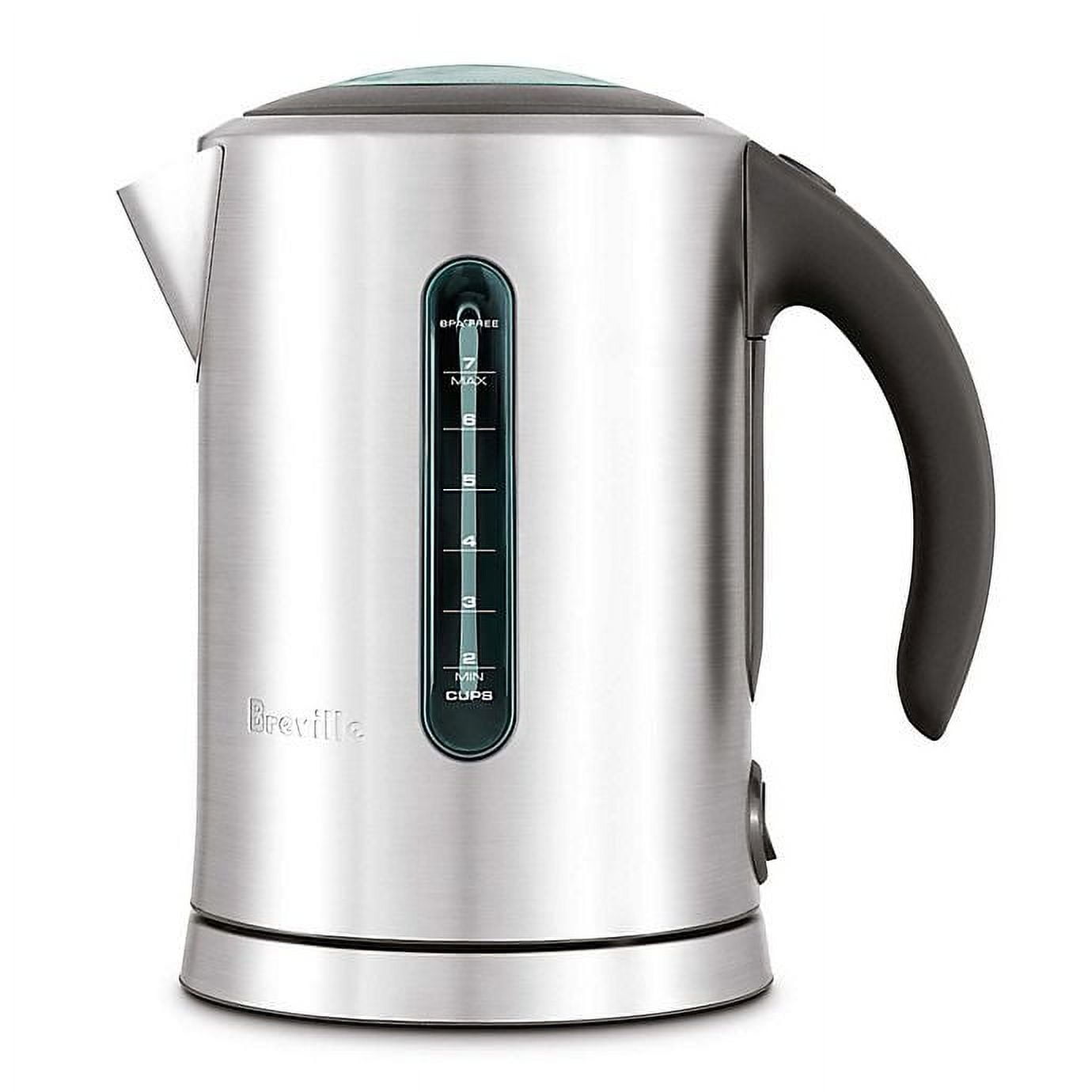 Chefman 1.8L Digital Electric Glass Kettle, 1500W Rapid Boiling & 7  Presets, Stainless Steel, Silver - AliExpress
