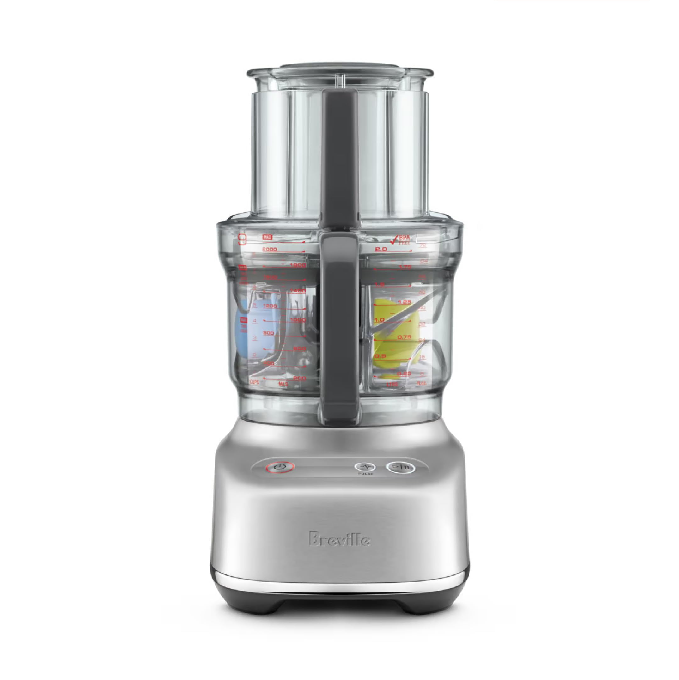 Breville Sous Chef 9 Cup Food Processor, Brushed Stainless Steel, BFP610
