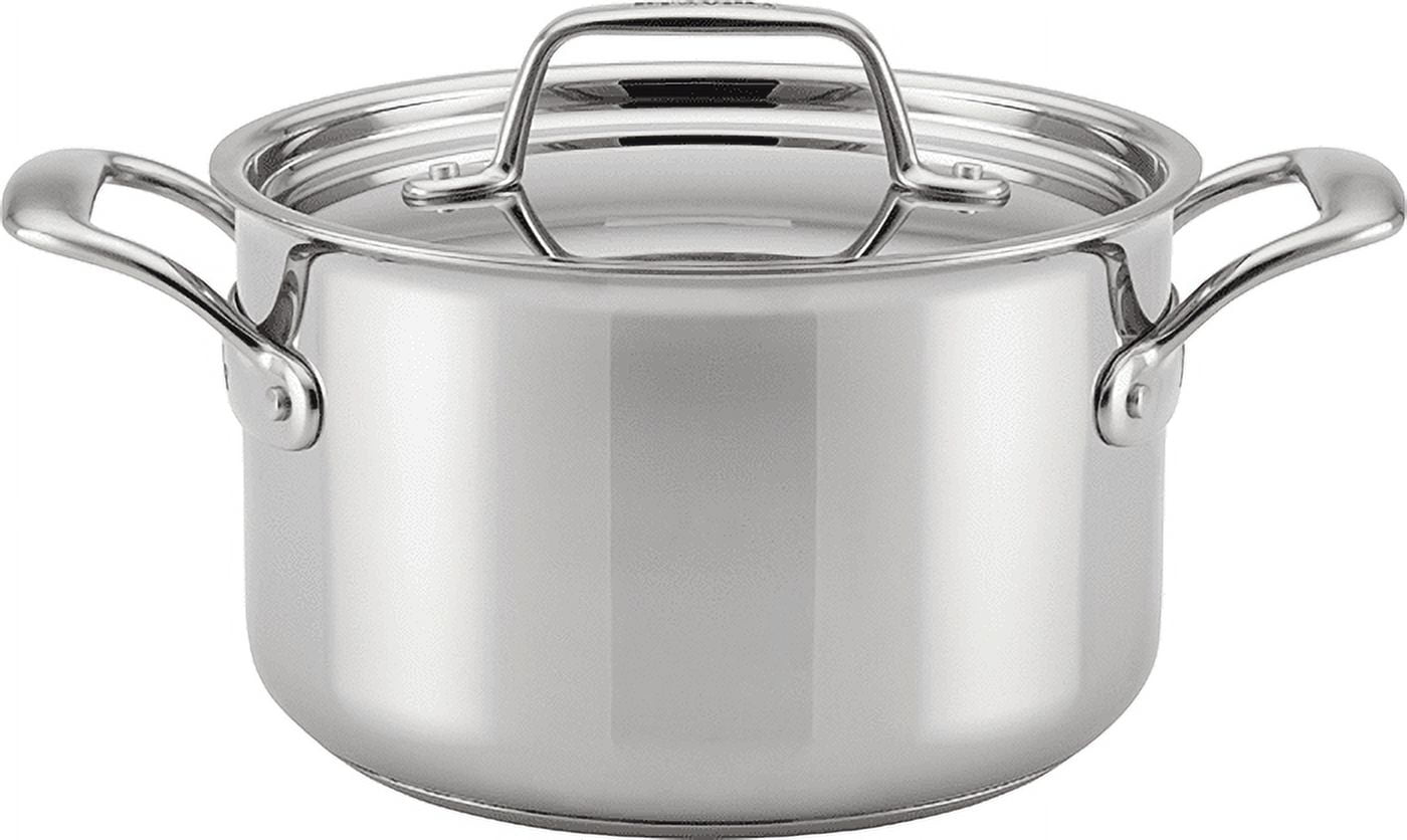 Breville Thermal Pro Clad Stainless Steel 3-quart Covered Saucepan