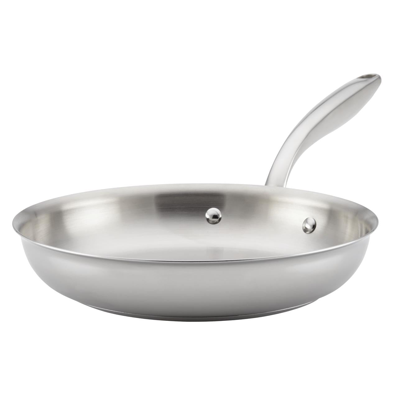 Breville Thermal Pro Clad Stainless Steel Frying Pan, 8-Inch
