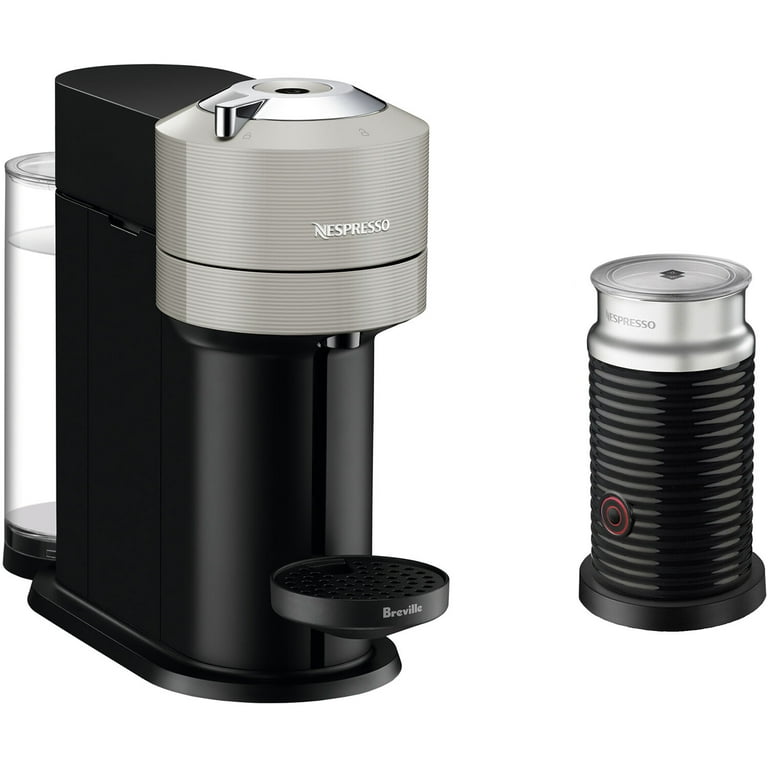 Nespresso Vertuo Next Coffee & Espresso Machine NEW by Breville, Light  Grey, Coffee Maker and Espresso Machine + Nespresso Capsules VertuoLine  Medium