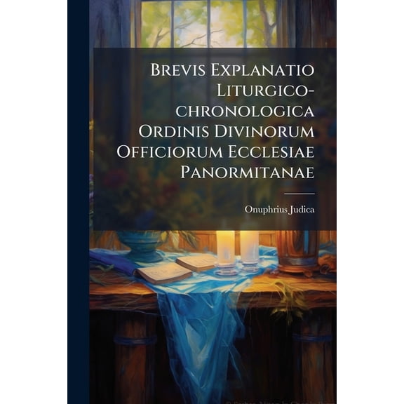 Brevis Explanatio Liturgico-chronologica Ordinis Divinorum Officiorum Ecclesiae Panormitanae (Paperback)