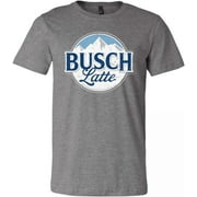 Brew City Beer Gear Busch Latte Logo Black Colorway T-Shirt