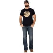 Brew City Beer Gear Men's Coors Circle Logo Graphic T-Shirt Navy X-Large  US