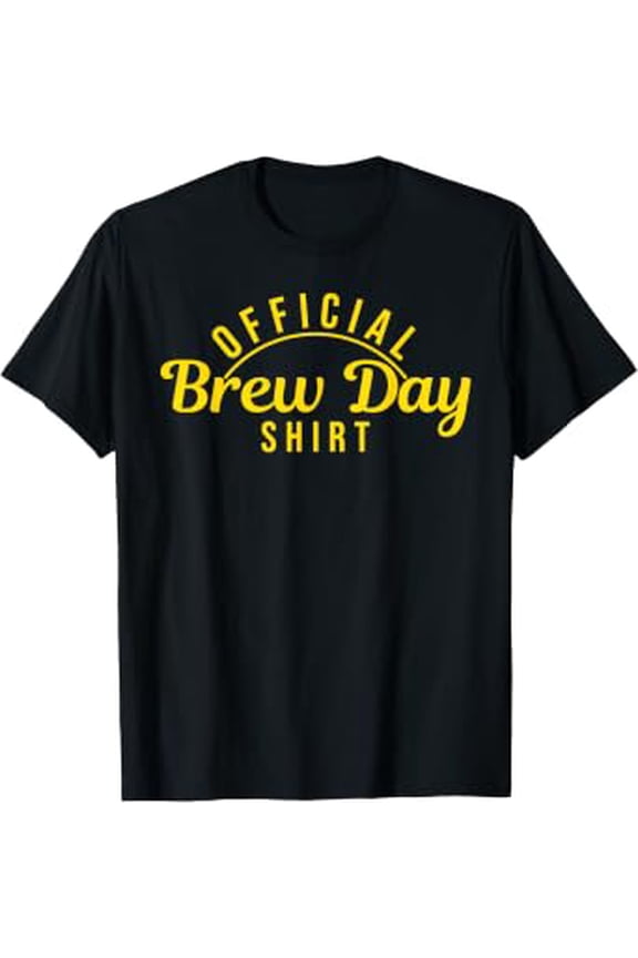Brew Day Brewing Work Beer Making Brewers Graphic T-Shirt, Size S-5XL
