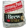 thumbnail image 1 of Brew Rite 45-501A Coffee Filters, 8-12 Cup Basket, 500-Count, 12-Pk. - Quantity 1, 1 of 2