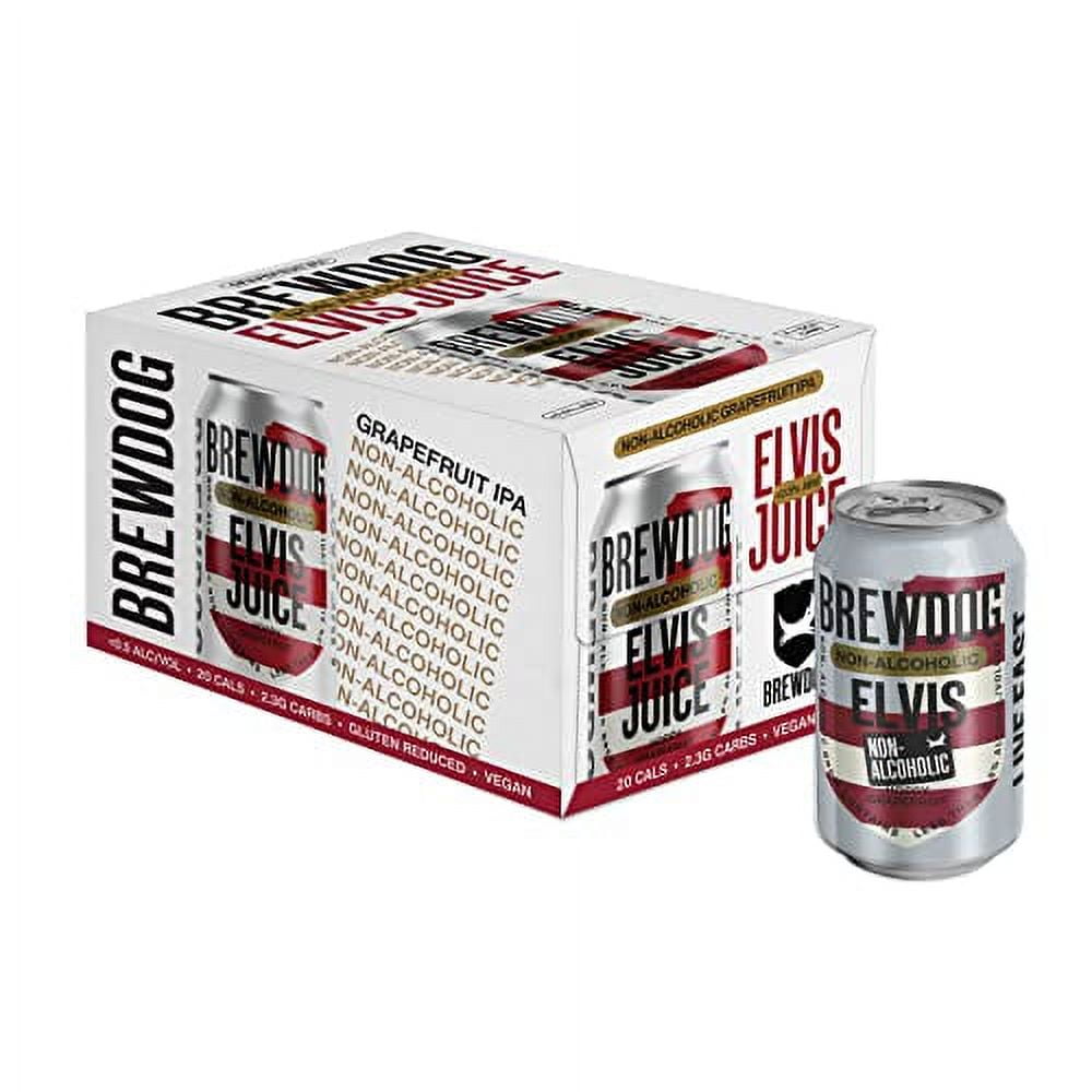 BrewDog 12Pack of Elvis NonAlcoholic 20 Calories 2.3g Carbs Per