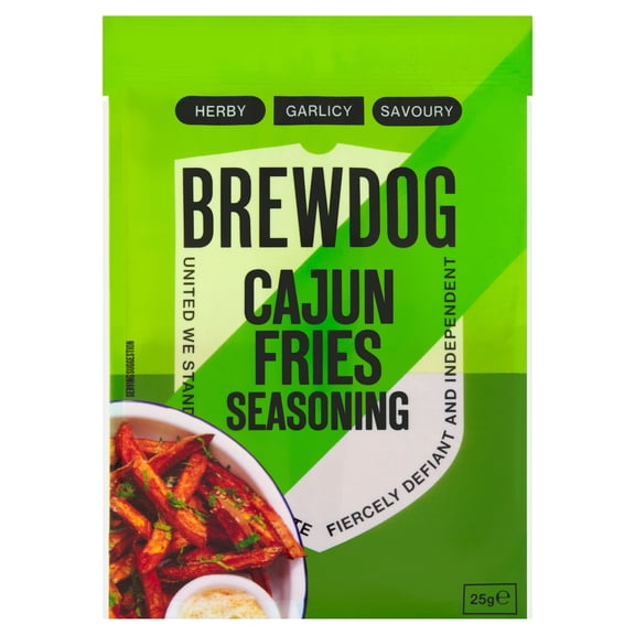 BrewDog Cajun Fries Seasoning 25g, Imported from Britain