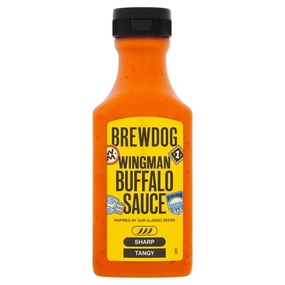 BrewDog Wingman Buffalo Sauce 240ml, Imported from Britain